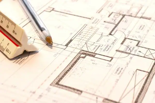 Image of architect Essex drawings